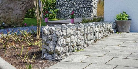 Gabiony - aplikace, stylové kombinace a nejlepší moderní řešení (135 fotografií + video)